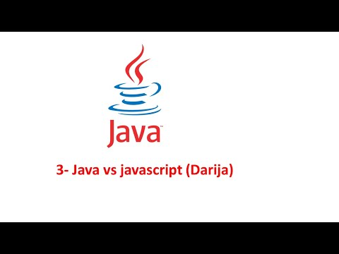 3 - Java vs javascript Darija