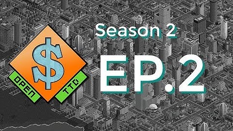 OpenTTD Timelapse [ss2 EP. 2] Train Depot.