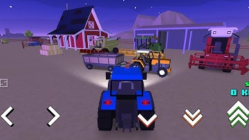Blocky Farm & Racing World 2020 - Morning Agirulture ☆☆☆ | NIGHT MODE | Update Farm Android / Ios