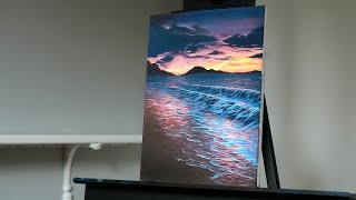 Ocean Painting with Acrylics | Painting with Ryan