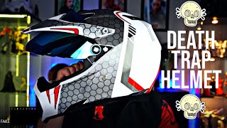 This Helmet Will Kill You. Warning - Fake DOT Helmets. #eskatehelmet #fakedothelmet