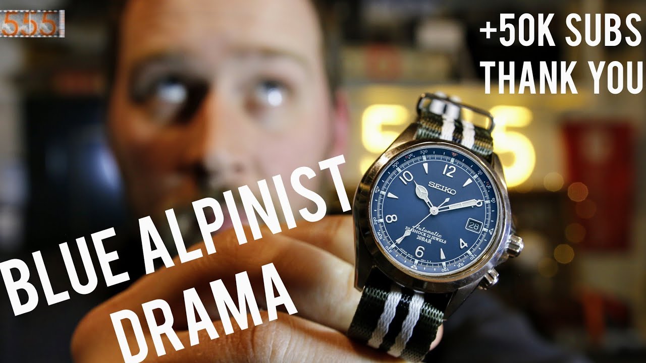 5 Reasons Why the Seiko Blue Alpinist LE Release Frustrates Watch  Enthusiasts + 50k Sub Thank You! - YouTube