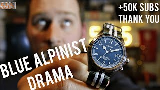 5 Reasons Why the Seiko Blue Alpinist LE Release Frustrates Watch  Enthusiasts + 50k Sub Thank You! - YouTube