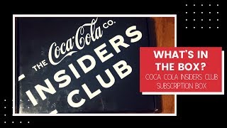 What's Trending Now: Cocacola Insiders Club Box Subscription