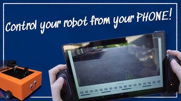 Control your ROS robot from your phone!