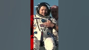 Space crew returns to Earth after longest stay on International Space Station. #Nasa #ISS #BBCNews