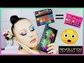 ОБЗОР НА ТЕНИ  MAKEUP REVOLUTION X TAMMI  TROPICAL CARNIVAL  РЕПЛИКА  ABH ALYSSA EDWARDS💛💚💜