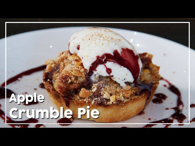 Apple Crumble Pie | How To Make Apple Crumble Pie At Home | Dessert Recipe | Chef Shantanu | Get Curried