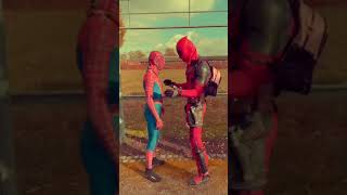 Voodoo Master Vs Spiderman & Deadpool