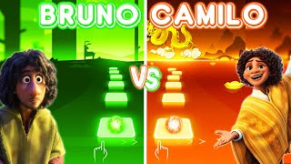 Encanto Bruno Vs Camilo | We Don't Talk About Bruno - Tiles Hop EDM Rush!