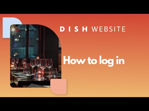 DISH Website: How to log in