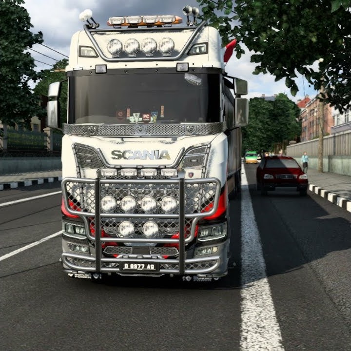 Suara Turbo Scania Euro Truck Simulator 2 | Video Pendek