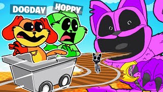 DOGDAYS & HOPPY HOPSCOTCH SAVE Bluey From A CART RIDE INTO EVIL CATNAP IN ROBLOX!