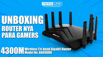Unboxing TOTOLINK A8000RU  || Router Wi-Fi untuk para Gamers!