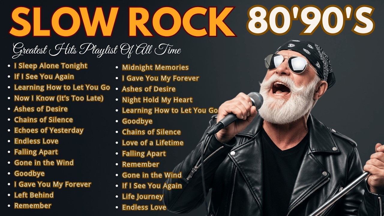 U2, Guns N' roses, Lionel Richie, Scorpions, Aerosmith || Greatest Hits Slow Rock Ballads  80s 90s