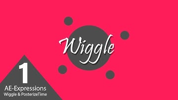 AE - After Effects - Posterize Time & Wiggle Expression - Snappy Animation