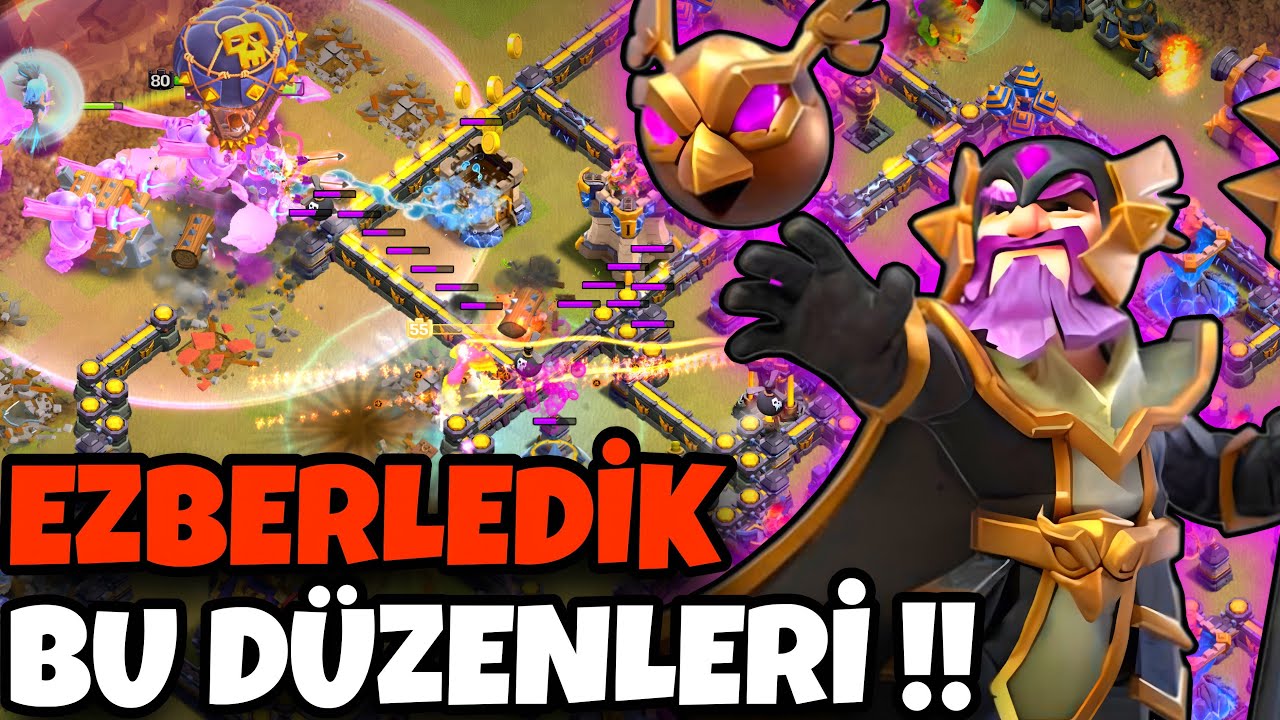 EZBERLEDİK BU DÜZENLERİ ARTIK 😁 - TERAPİ LİG SAVAŞI 4. GÜN !! Clash of Clans