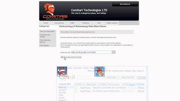 Gmail is vulnerable to ClickJacking attacks