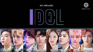 [FM] BTS - 'IDOL' Color Coded [8 members] - Cover by HYUNJAE