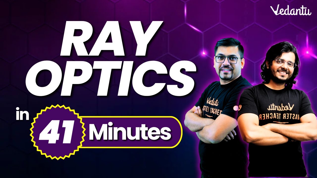 Ray Optics One Shot in 33 Minutes⏳ Class 12 Physics JEE Mains 2024