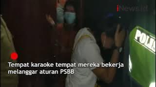 Razia Prokes di Tempat Hiburan Malam di Cilegon Banten