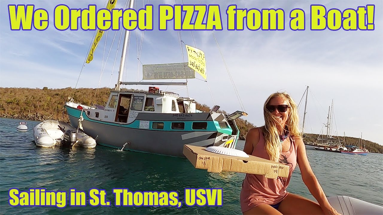 We Ordered Pizza from a Boat! Hiking and Diving in St Thomas, USVI - Episode 11