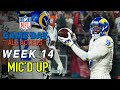 NFL Mic'd Up Week 14 "Do You Still Sleep with your Pink Teddy Bear at Night?" | Game Day All Access