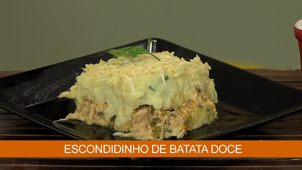 Escondidinho De Batata Doce E Pave Facil Limao Youtube 