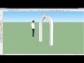 Sketchup Tutorial   -  Gothic Arc