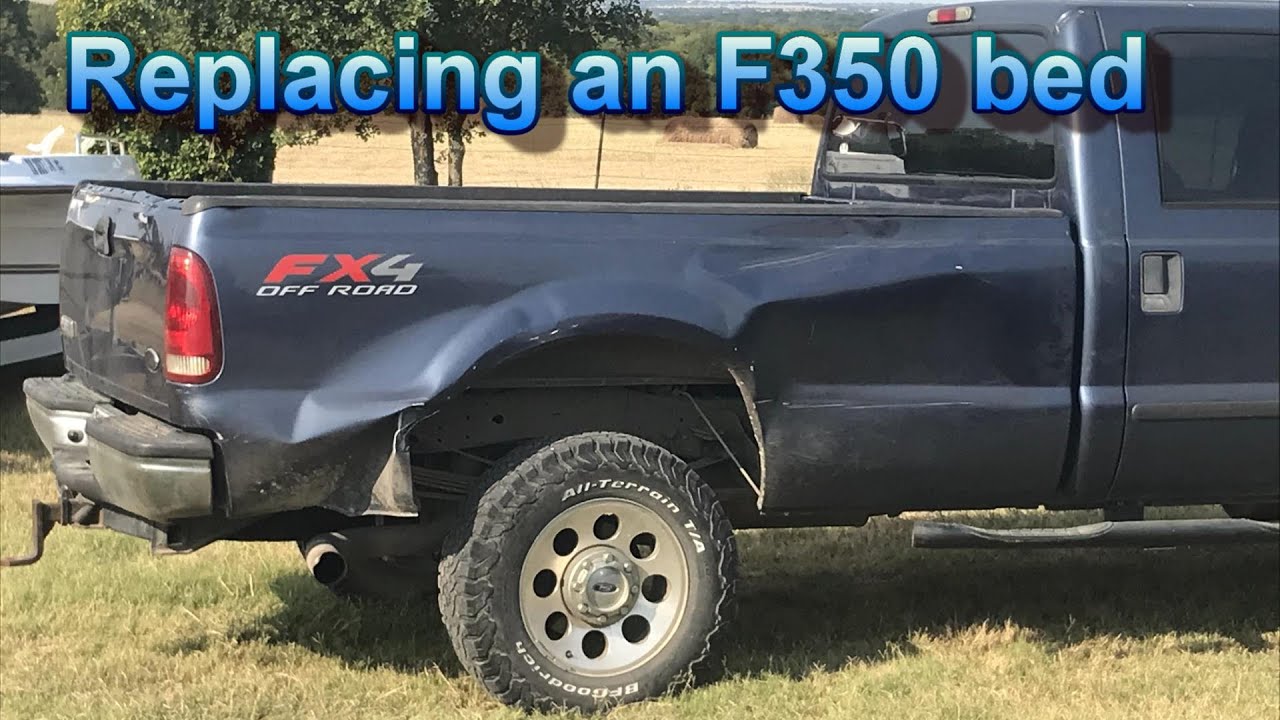 Replacing an 2005 F350 bed; Replacing the bed on a Ford pickup YouTube