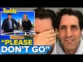 Andy Lee won't let interview end after three days home in lockdown | Today Show Australia
