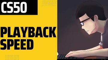 Problem Set 0: Playback Speed | Solution (CS50 Python)