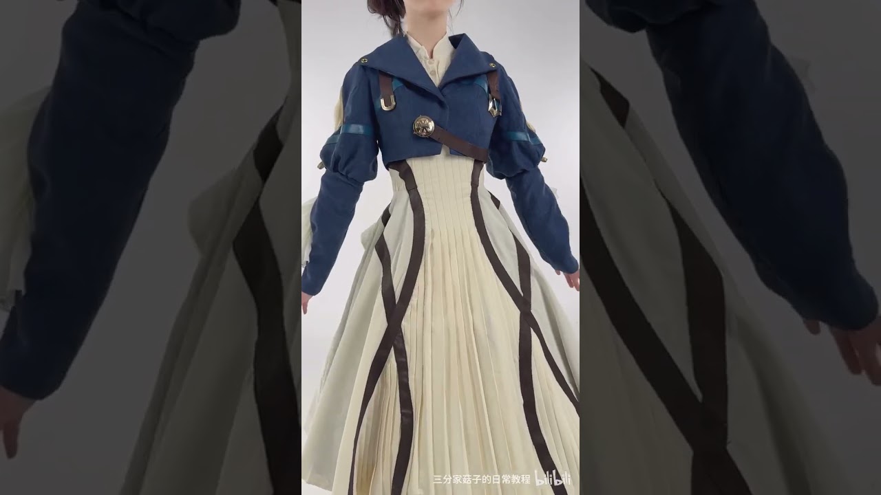 三分妄想 ヴァイオレット コスプレ 衣装 2.0Ver 着用解説 - YouTube