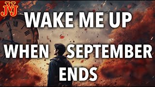 Green Day - Wake Me Up When September Ends - but every lyric is drawn by AI