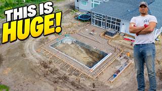 The Most EXPENSIVE Part of The Pool Build Begins! | Yard Geek Episode 17