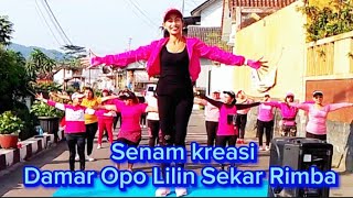 Terbaru Senam Kreasi/Damar Opo Lilin/Sekar Rimba @76channel