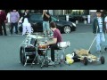 Amazing Street Drummer THE BEST (...Baard Kolstad...)