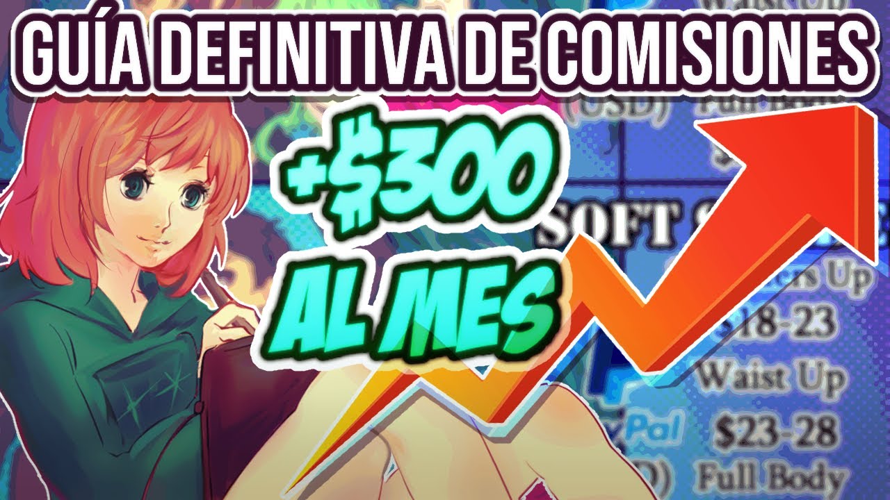 Cómo ganar +$2000 al año con COMISIONES | Speedpaint - tutorial - YouTube
