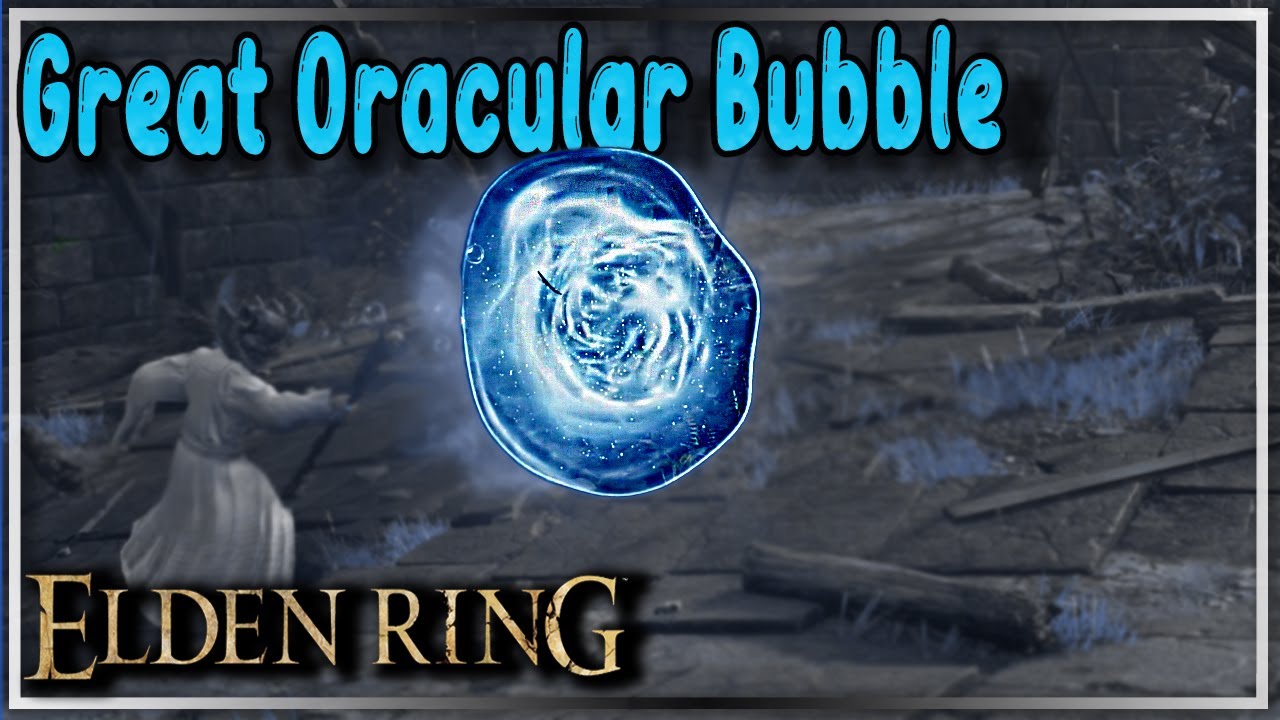 Great Oracular Bubble Hidden Damage numbers Elden Ring YouTube