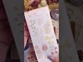 ASMR |1min journaling 🌟 #asmr #journaling #journalwithme #コラージュ#トラベラーズノート#relaxing #scrapbooking