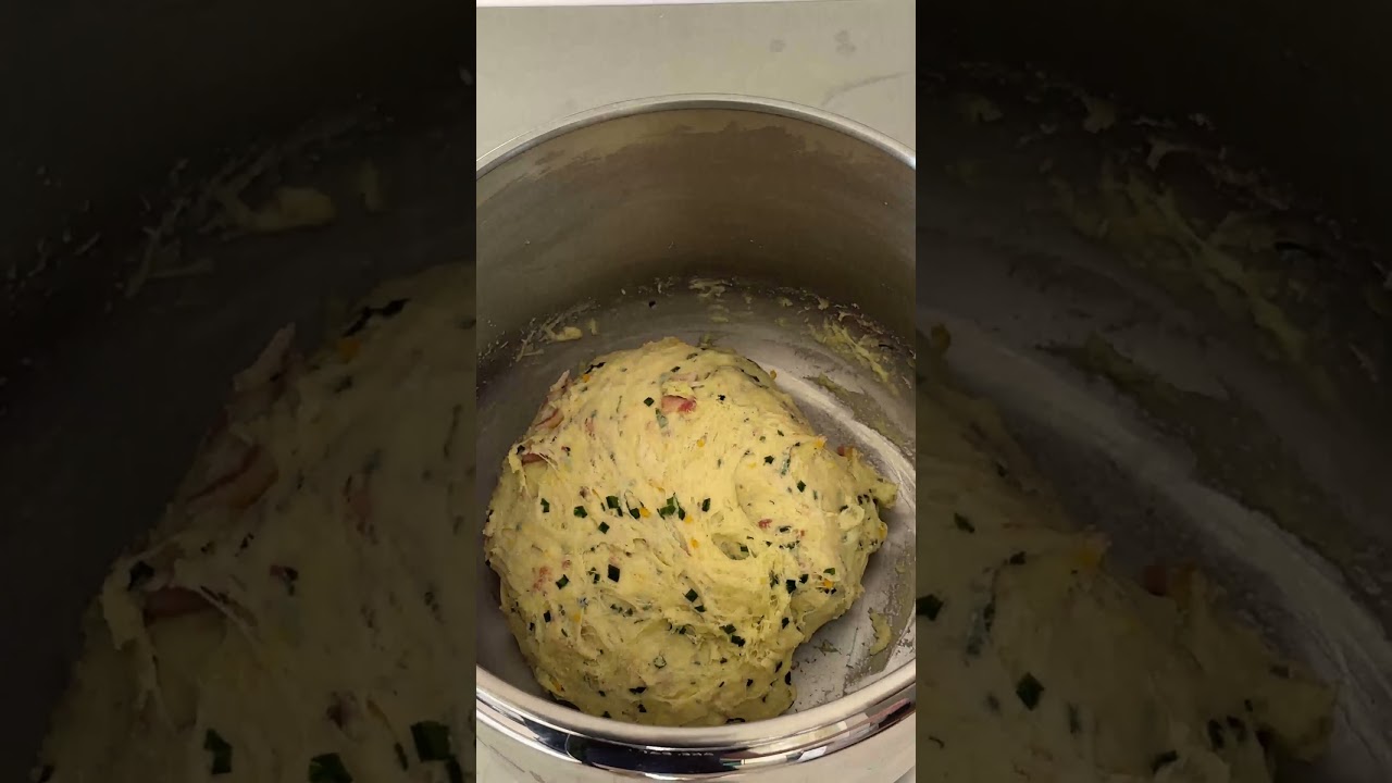 Loaded Baked Potato Dinner Rolls
