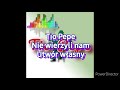 Tio Pepe-Nie wierzyli nam