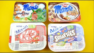 Kit Kat Smarties Yoghurt and Monte Angry Birds 2 Pudding