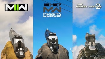 Desert Eagle in MW2019 vs MW2 2022 vs MW2 2009