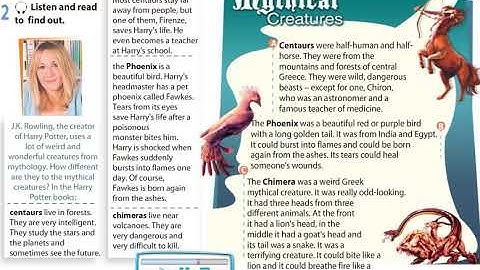 Mythical creatures (Text) Excel 5 Module 5