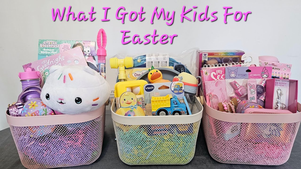 What I Got My Kids For Easter || What's In My Kids Easter Baskets 2025