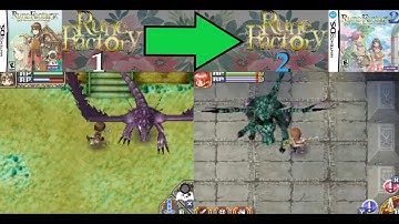 Rune Factory 1 Vs. Rune Factory 2