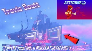 Travis Scott Had a ROLLER COASTER at his ASTROWORLD 2 TOUR!! Ft. 2 Chainz \& Future | YBC ENT.