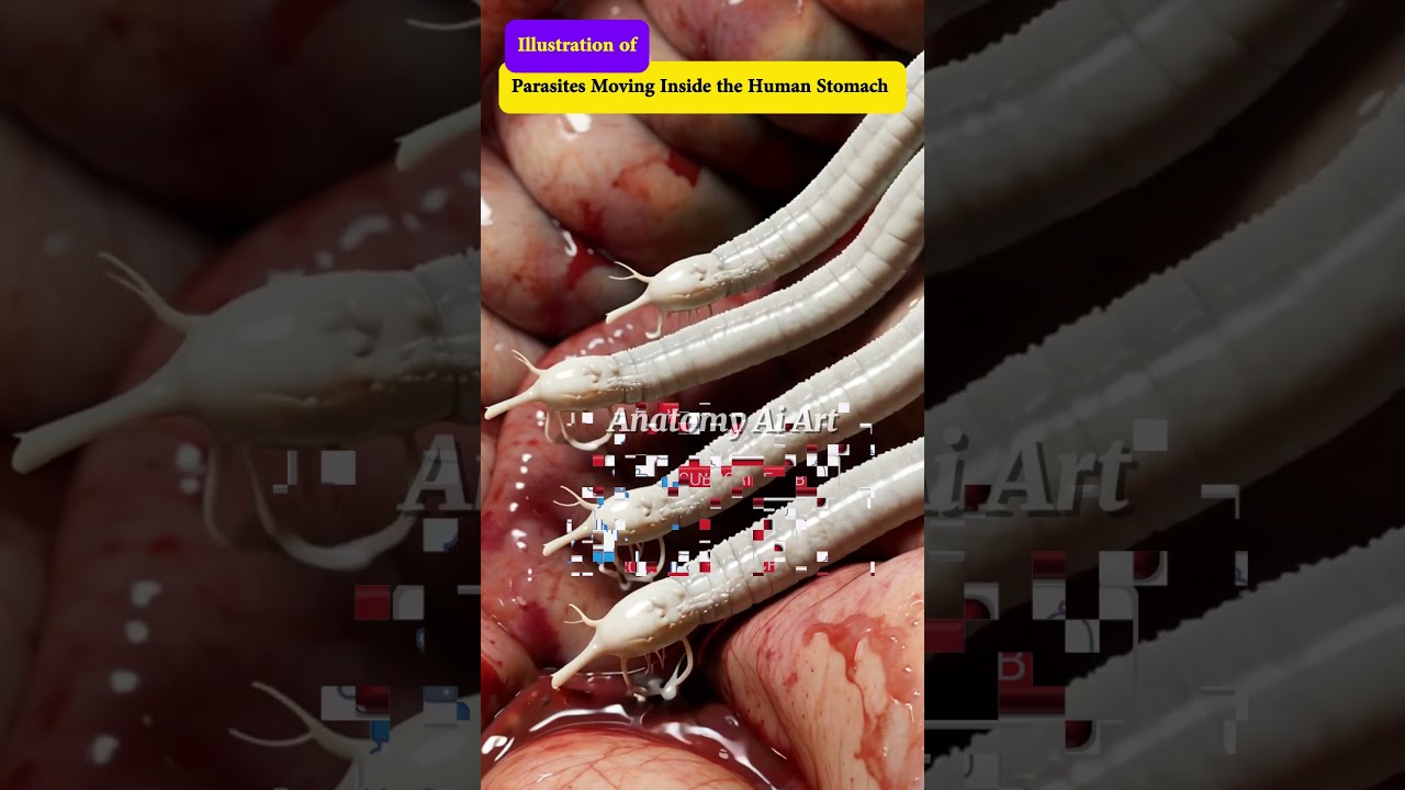 Parasites Inside the Stomach(1) 