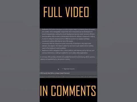 How to use ChatGPT to learn ROS 